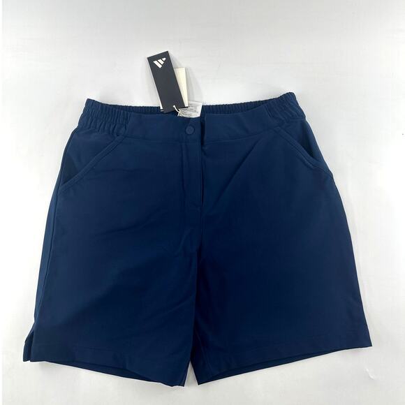 Adidas Women's Golf Cobalt Navy Ultimate 365 Bermuda Shorts Size M - Picture 6 of 9